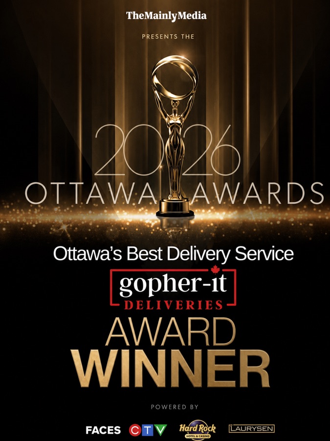 2026 Ottawa Awards winner for Ottawa's Best Delivery Service